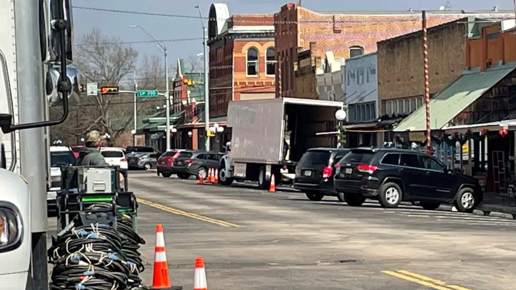 Love and Death filming in Coupland